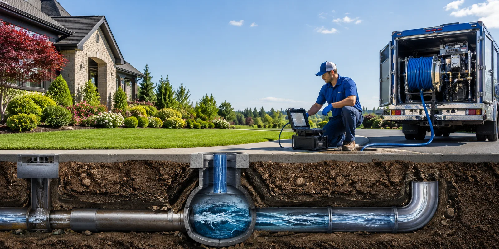 Drainage restoration information for Sandyville, WV